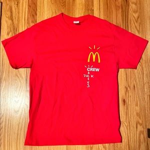 Travis Scott Cactus Jack McDonalds T-shirt